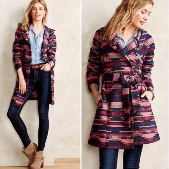 Anthropologie Jackets & Blazers - ANTHROPOLOGIE TABITHA Leona Wrap Coat